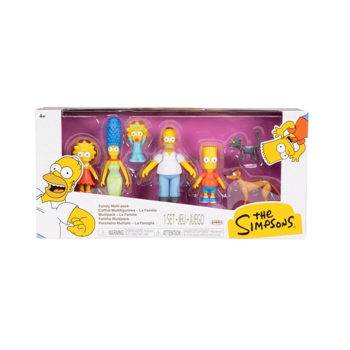 JAKKS Pacific The Simpsons 2,5 tums figur Multipack i gruppen LEKSAKER, BARN- & BABYPRODUKTER / Leksaker / Figurer & Miniatyrer hos TP E-commerce Nordic AB (C82192)