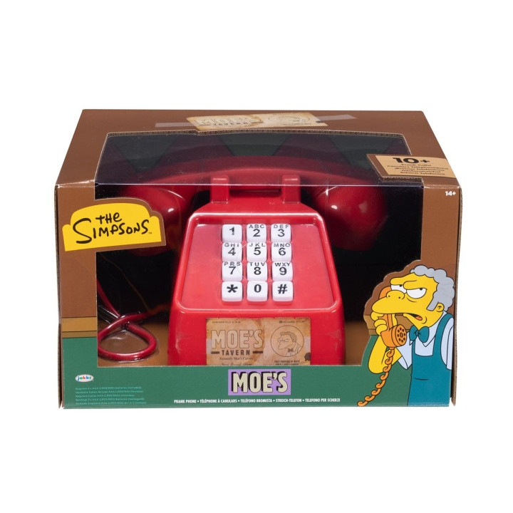 JAKKS Pacific The Simpsons Feature Moe\'s Tavern Prank Phone i gruppen LEKSAKER, BARN- & BABYPRODUKTER / Leksaker / Elektronik & Media hos TP E-commerce Nordic AB (C82194)