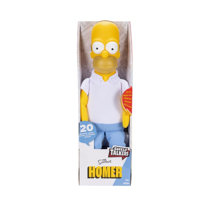 JAKKS Pacific Shelf Talkers The Simpsons Homer i gruppen SPORT, FRITID & HOBBY / Roliga prylar / Övrigt hos TP E-commerce Nordic AB (C82200)