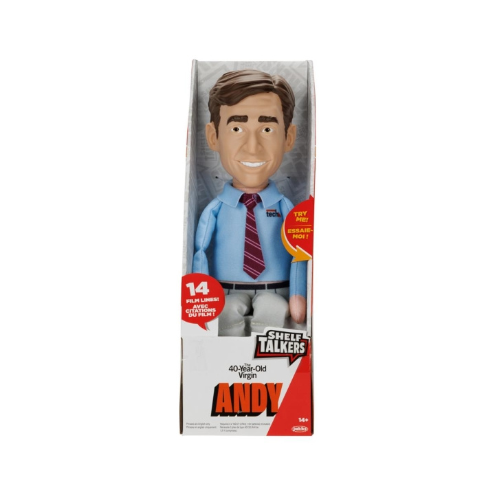 JAKKS Pacific Shelf Talkers The 40 Year Old Virgin Andy Stitzer i gruppen SPORT, FRITID & HOBBY / Roliga prylar / Övrigt hos TP E-commerce Nordic AB (C82203)