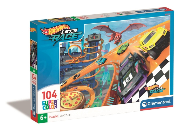 Clementoni 104 st Pussel Barn Hotwheels i gruppen LEKSAKER, BARN- & BABYPRODUKTER / Leksaker / Barnpussel hos TP E-commerce Nordic AB (C82216)