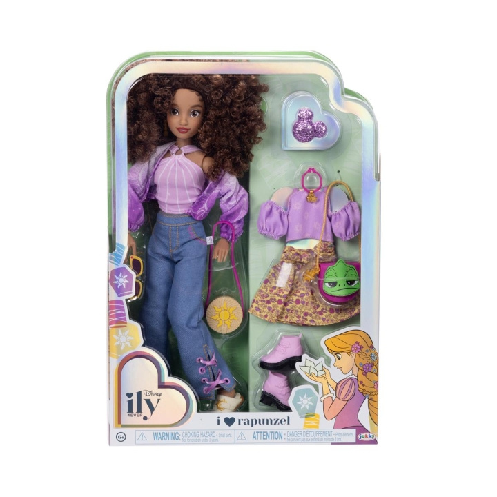 JAKKS Pacific Disney ily 4EVER Modedocka med extra mode inspirerad av Rapunzel i gruppen LEKSAKER, BARN- & BABYPRODUKTER / Leksaker / Dockor & Tillbehör hos TP E-commerce Nordic AB (C82238)