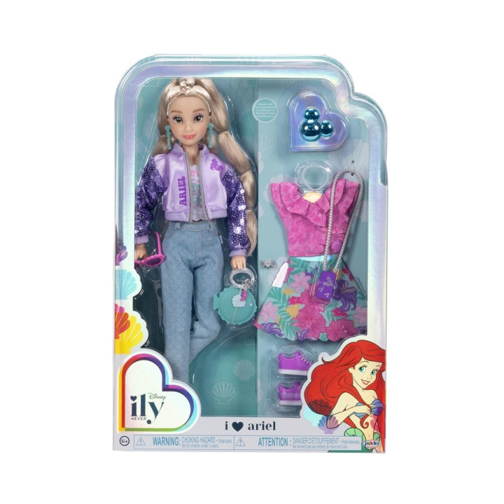 JAKKS Pacific Disney ily 4EVER Modedocka med extra mode inspirerad av Ariel i gruppen LEKSAKER, BARN- & BABYPRODUKTER / Leksaker / Dockor & Tillbehör hos TP E-commerce Nordic AB (C82240)