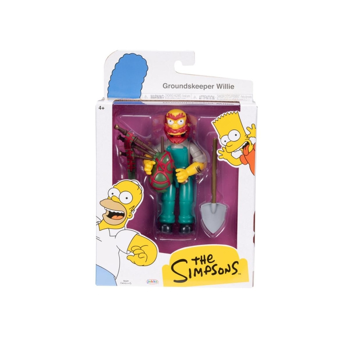 JAKKS Pacific The Simpsons 5 tums figur Groundskeeper Willie i gruppen LEKSAKER, BARN- & BABYPRODUKTER / Leksaker / Figurer, Miniatyrer & tillbehör hos TP E-commerce Nordic AB (C82245)