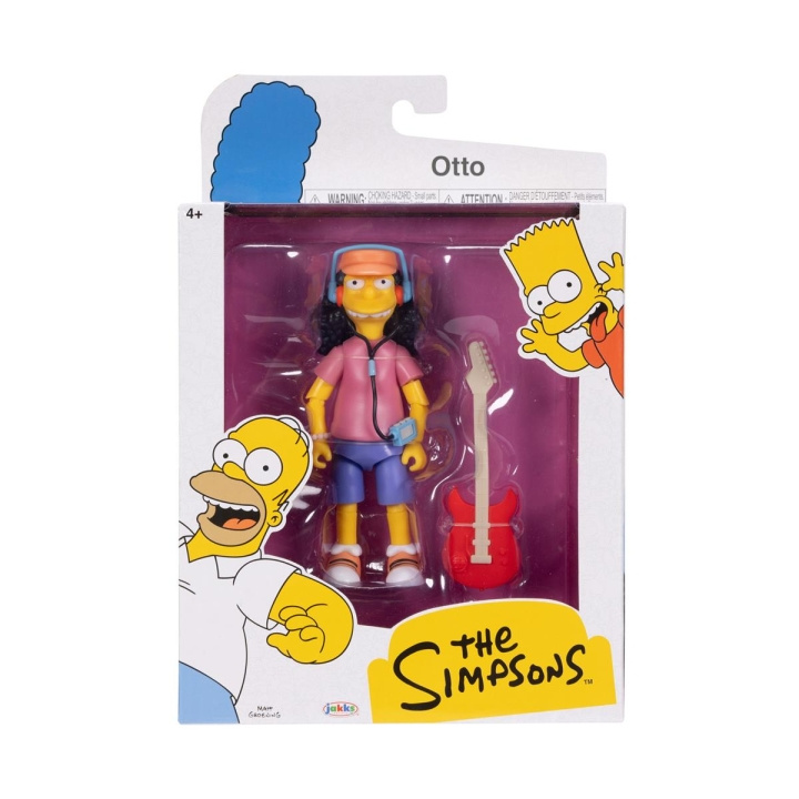 JAKKS Pacific The Simpsons 5 tums figur Otto i gruppen LEKSAKER, BARN- & BABYPRODUKTER / Leksaker / Figurer, Miniatyrer & tillbehör hos TP E-commerce Nordic AB (C82246)