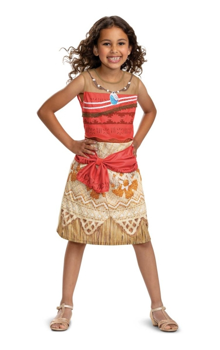 JAKKS Pacific Disguise Disney Prinsessa Kostym Klassisk Vaiana M (7-8) i gruppen LEKSAKER, BARN- & BABYPRODUKTER / Leksaker / Maskeradkläder hos TP E-commerce Nordic AB (C82257)