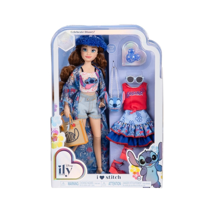 JAKKS Pacific Disney ily 4EVER Modedocka med extra mode inspirerad av Stitch (2023) i gruppen LEKSAKER, BARN- & BABYPRODUKTER / Leksaker / Dockor & Tillbehör hos TP E-commerce Nordic AB (C82265)