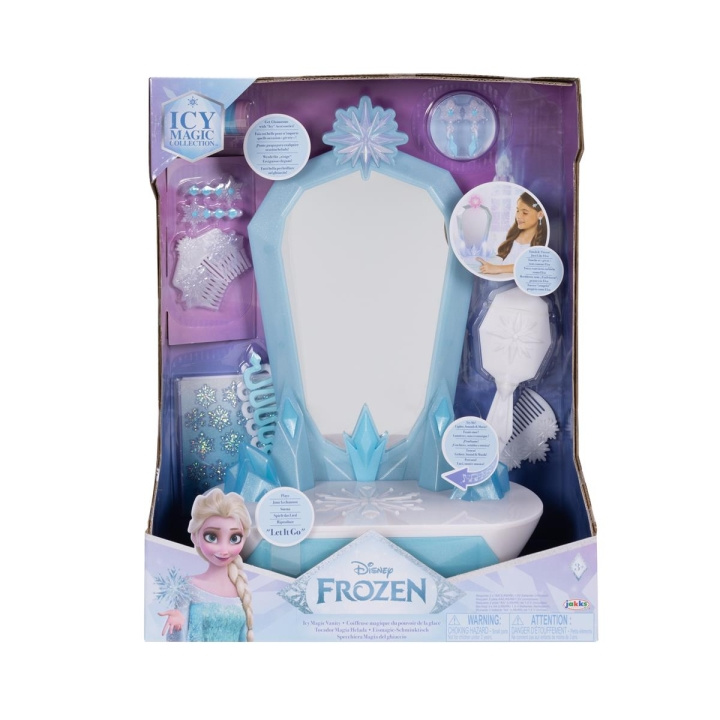 JAKKS Pacific Disney Frozen Rollspel Elsas is- och magiska sminkskåp i gruppen LEKSAKER, BARN- & BABYPRODUKTER / Leksaker / Lilla hemmet & Rollek hos TP E-commerce Nordic AB (C82272)