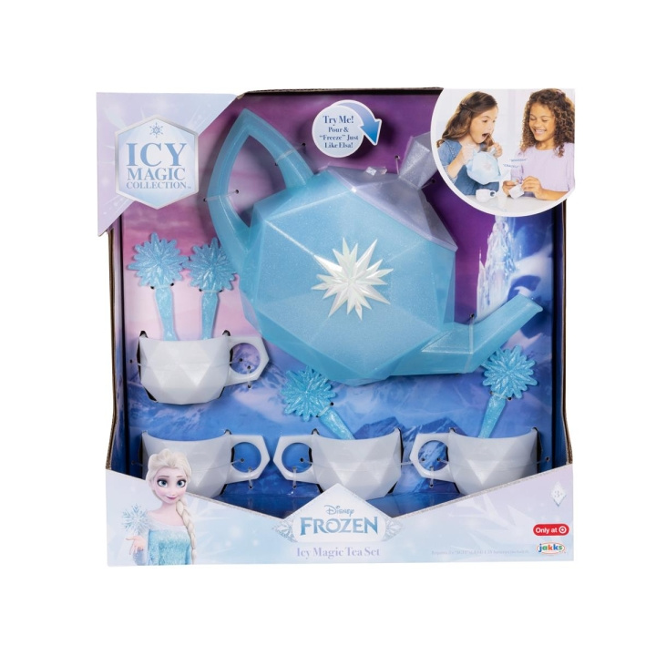 JAKKS Pacific Disney Frozen Rollspel Elsas isiga teservis i gruppen LEKSAKER, BARN- & BABYPRODUKTER / Leksaker / Lilla hemmet & Rollek hos TP E-commerce Nordic AB (C82273)