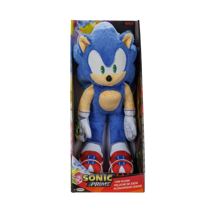 JAKKS Pacific Sonic Prime plysch 13 tum Sonic i gruppen LEKSAKER, BARN- & BABYPRODUKTER / Babyleksaker / Gosedjur hos TP E-commerce Nordic AB (C82289)