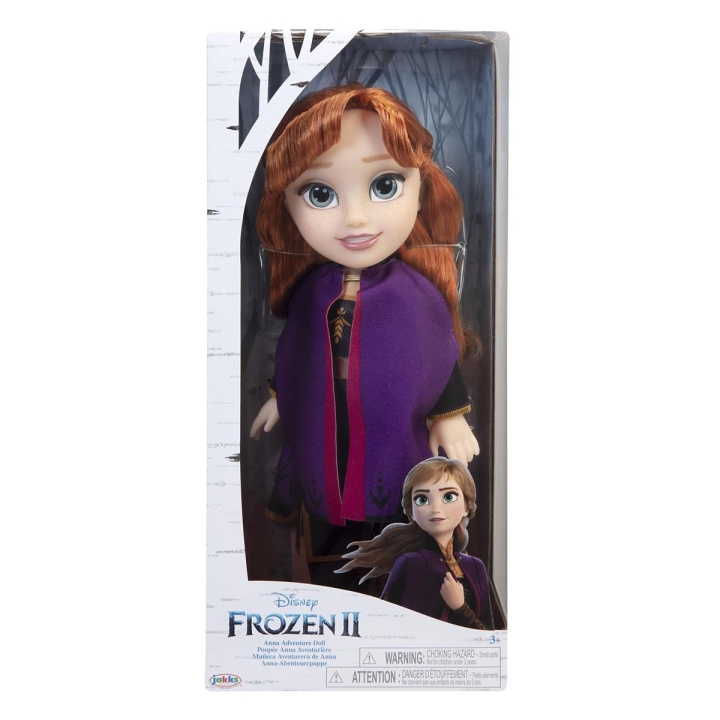 JAKKS Pacific Disney Frozen Småbarnsdocka Äventyr Anna i gruppen LEKSAKER, BARN- & BABYPRODUKTER / Leksaker / Dockor & Tillbehör hos TP E-commerce Nordic AB (C82292)