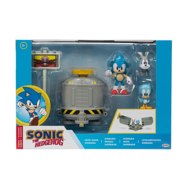 JAKKS Pacific Sonic the Hedgehog 2,5 tum Diorama Set Nivå Klar i gruppen LEKSAKER, BARN- & BABYPRODUKTER / Leksaker / Figurer & Miniatyrer hos TP E-commerce Nordic AB (C82298)