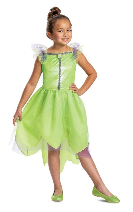 JAKKS Pacific Disguise Disney Fairies Dräkt Klassisk Tingeling M (7-8) i gruppen LEKSAKER, BARN- & BABYPRODUKTER / Leksaker / Maskeradkläder hos TP E-commerce Nordic AB (C82301)