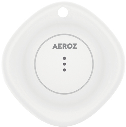 AEROZ TAG-1000 White - Nyckelsökare för användning med iPhone - Fungerar med Apples Find My-app i gruppen SMARTPHONE & SURFPLATTOR / Övriga tillbehör / Övrigt hos TP E-commerce Nordic AB (C82442)