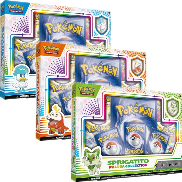 Pokémon Poke Box Förhandsgranskning Paldea Coll assorterad (POK85211) i gruppen LEKSAKER, BARN- & BABYPRODUKTER / Spel / Kortspel hos TP E-commerce Nordic AB (C82445)