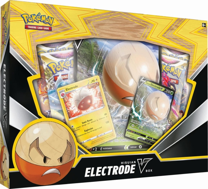 Pokémon Poke Box V Hisuian Electrode (POK85121) i gruppen LEKSAKER, BARN- & BABYPRODUKTER / Leksaker / Övriga leksaker hos TP E-commerce Nordic AB (C82446)