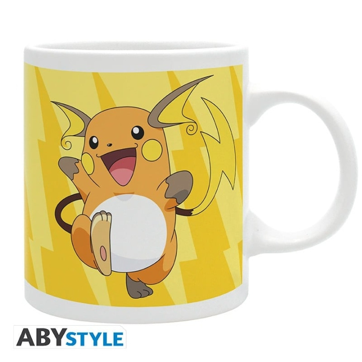 Abysse POKEMON - Mugg - 320 ml - Pikachu Evolve i gruppen SPORT, FRITID & HOBBY / Roliga prylar / Muggar hos TP E-commerce Nordic AB (C82503)