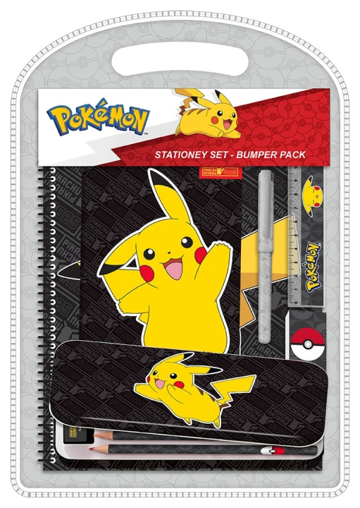 Pokémon Kids Licensing - Skrivset med metallåda - Pokémon (061506884) i gruppen LEKSAKER, BARN- & BABYPRODUKTER / Leksaker / Pyssel hos TP E-commerce Nordic AB (C82547)