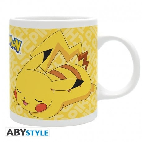 Abysse POKEMON - Mugg - 320 ml - Pikachu Vila i gruppen SPORT, FRITID & HOBBY / Roliga prylar / Muggar hos TP E-commerce Nordic AB (C82549)