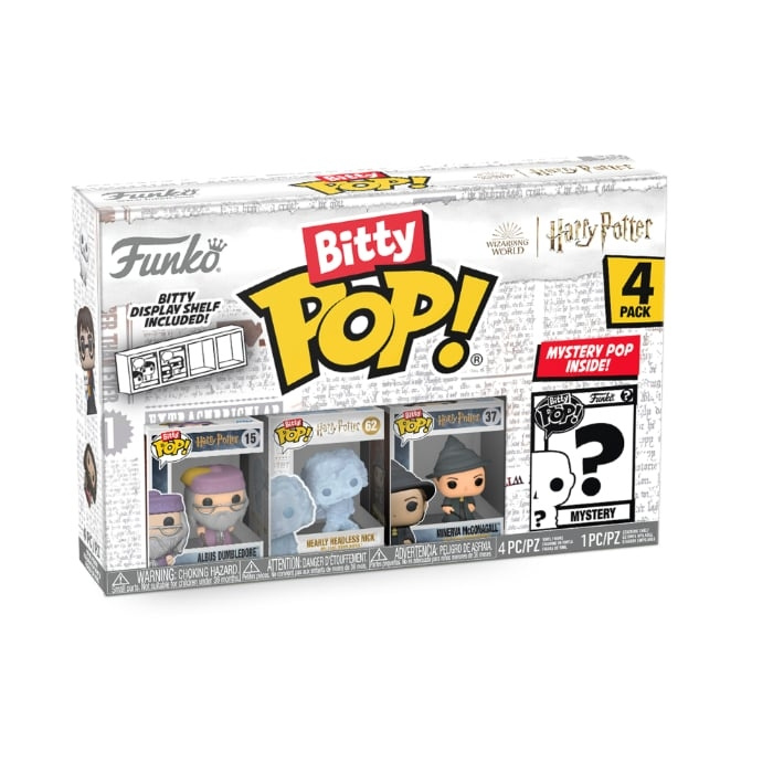 Funko Pop! - Bitty POP 4PK Harry Potter - Serie 3 (71317) i gruppen LEKSAKER, BARN- & BABYPRODUKTER / Leksaker / Figurer & Miniatyrer hos TP E-commerce Nordic AB (C82561)