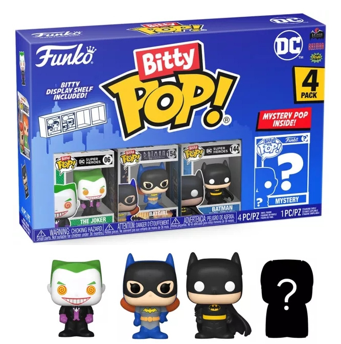 Funko Pop! - Bitty POP 4PK DC Jokern (71312) i gruppen LEKSAKER, BARN- & BABYPRODUKTER / Leksaker / Figurer & Miniatyrer hos TP E-commerce Nordic AB (C82563)