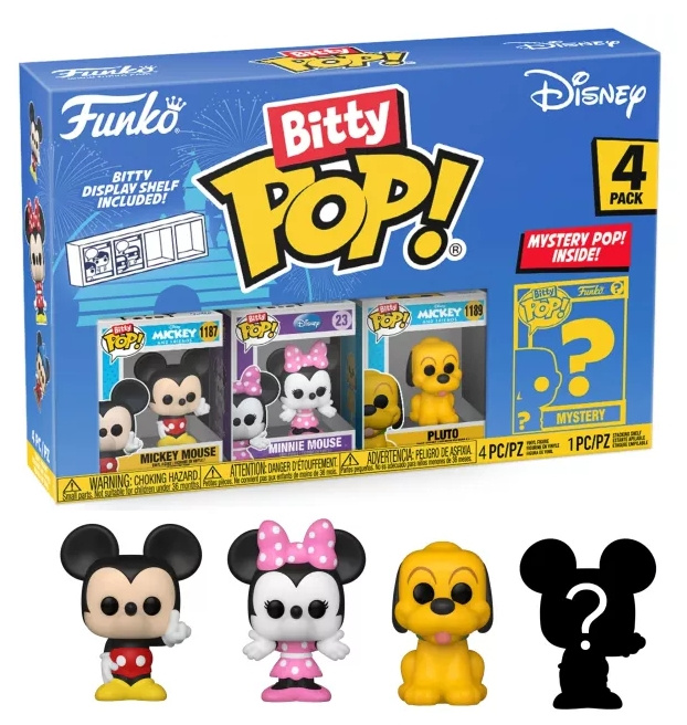 Funko Pop! - Bitty POP 4PK Disney Musse Pigg (71319) i gruppen LEKSAKER, BARN- & BABYPRODUKTER / Leksaker / Figurer & Miniatyrer hos TP E-commerce Nordic AB (C82564)