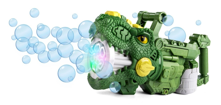 4-Kids Elektrisk bubbelpistol - Dino (23411) i gruppen LEKSAKER, BARN- & BABYPRODUKTER / Uteleksaker / Trädgårdsleksaker hos TP E-commerce Nordic AB (C82604)