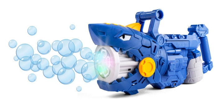 4-Kids Elektrisk bubbelpistol - Shark (23412) i gruppen LEKSAKER, BARN- & BABYPRODUKTER / Uteleksaker / Trädgårdsleksaker hos TP E-commerce Nordic AB (C82605)