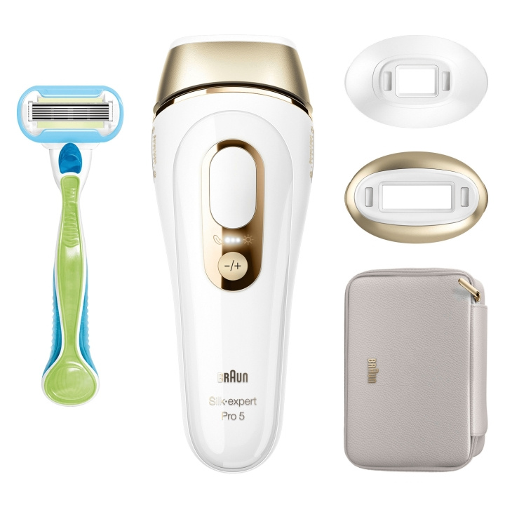 Braun PL5152 IPL Vit & Guld i gruppen SKÖNHET & HÄLSA / Hår & Styling / Hårborttagning / IPL & Laser hos TP E-commerce Nordic AB (C82624)