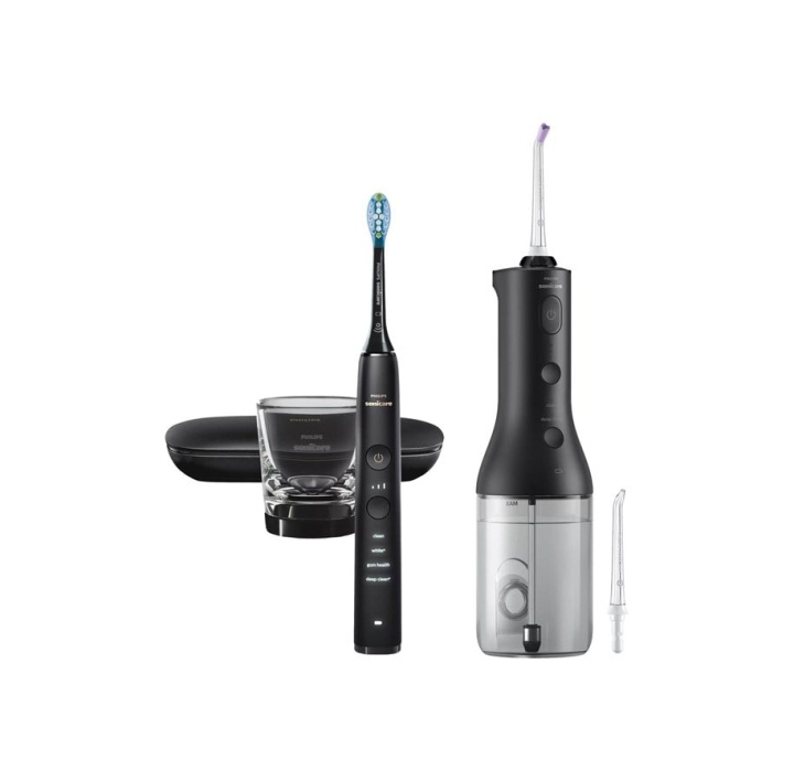 Philips Consumer Lifestyle Philips - Sonicare svart DiamondClean 9000 HX3866/43 i gruppen SKÖNHET & HÄLSA / Munvård / Eltandborstar hos TP E-commerce Nordic AB (C82647)