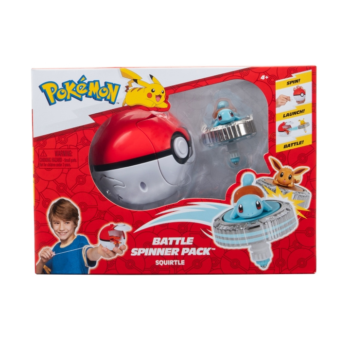 Pokémon Pokemon - Battle Spinner Ass. (PKW4397) i gruppen LEKSAKER, BARN- & BABYPRODUKTER / Leksaker / Övriga leksaker hos TP E-commerce Nordic AB (C82661)