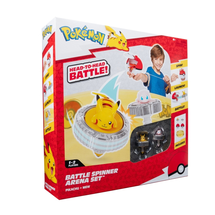 Pokémon Pokémon - Battle Spinner 2pk (PKW4403) i gruppen LEKSAKER, BARN- & BABYPRODUKTER / Leksaker / Övriga leksaker hos TP E-commerce Nordic AB (C82662)