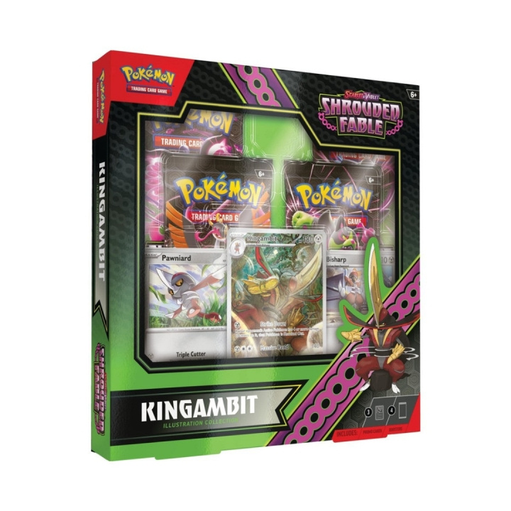 Pokémon Pokémon - SV6.5 Shrouded Fable EX Rare Kingambit (POK85858) i gruppen LEKSAKER, BARN- & BABYPRODUKTER / Leksaker / Övriga leksaker hos TP E-commerce Nordic AB (C82680)