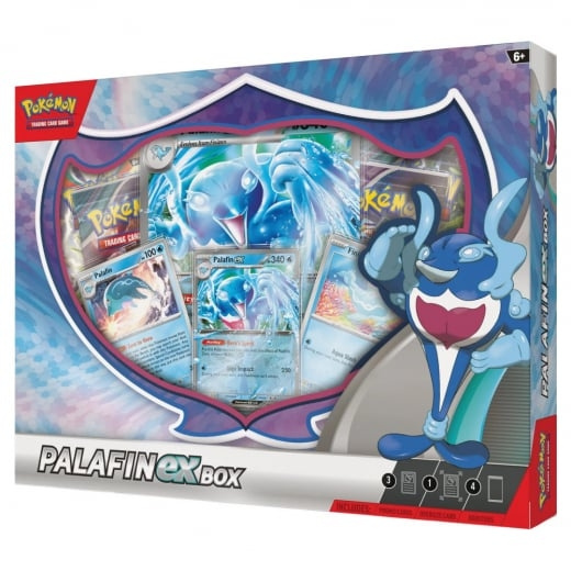 Pokémon Palafin EX Box (POK85758) i gruppen LEKSAKER, BARN- & BABYPRODUKTER / Spel / Kortspel hos TP E-commerce Nordic AB (C82682)