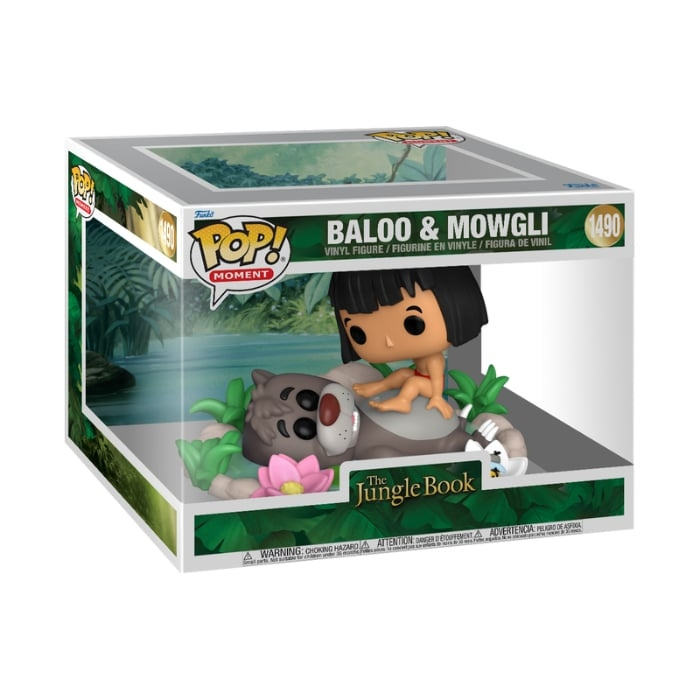 Funko Pop! - Moment Djungelboken - Baloo & Mowgli (80789) i gruppen LEKSAKER, BARN- & BABYPRODUKTER / Leksaker / Figurer & Miniatyrer hos TP E-commerce Nordic AB (C82724)