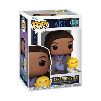 Funko Pop! - Vinyl Buddy Wish - Asha med stjärna (72420) i gruppen LEKSAKER, BARN- & BABYPRODUKTER / Leksaker / Figurer & Miniatyrer hos TP E-commerce Nordic AB (C82730)