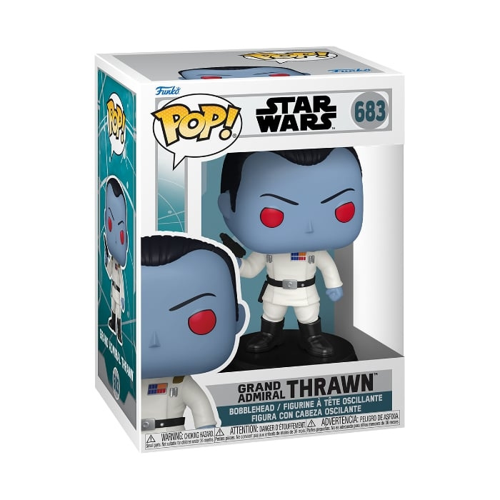 Funko Pop! - Vinyl Star Wars - Storamiral Thrawn (76539) i gruppen LEKSAKER, BARN- & BABYPRODUKTER / Leksaker / Figurer & Miniatyrer hos TP E-commerce Nordic AB (C82732)