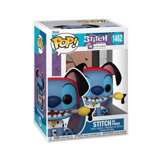 Funko Pop! - Vinyl Stitch - Kostym 101 Dalmatiner (75165) i gruppen LEKSAKER, BARN- & BABYPRODUKTER / Leksaker / Figurer & Miniatyrer hos TP E-commerce Nordic AB (C82741)