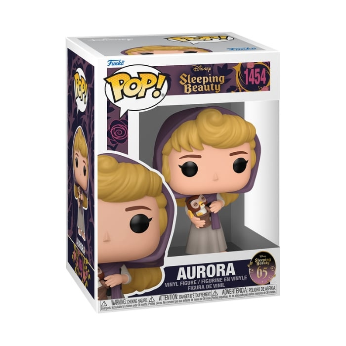 Funko Pop! - Vinyl Törnrosa 65:e - Aurora med uggla (78181) i gruppen LEKSAKER, BARN- & BABYPRODUKTER / Leksaker / Figurer & Miniatyrer hos TP E-commerce Nordic AB (C82742)