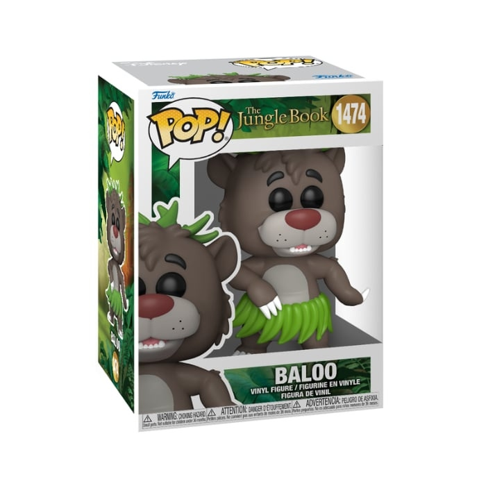 Funko Pop! - Vinyl Djungelboken - Baloo (80787) i gruppen LEKSAKER, BARN- & BABYPRODUKTER / Leksaker / Figurer & Miniatyrer hos TP E-commerce Nordic AB (C82744)