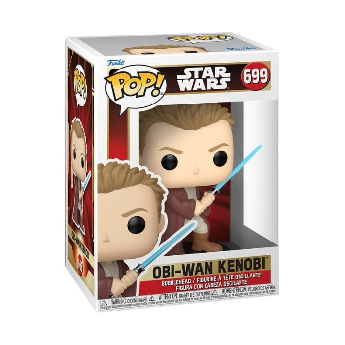 Funko Pop! - Vinyl Star Wars - Obi-Wan (Ung) (76018) i gruppen LEKSAKER, BARN- & BABYPRODUKTER / Leksaker / Figurer, Miniatyrer & tillbehör hos TP E-commerce Nordic AB (C82752)