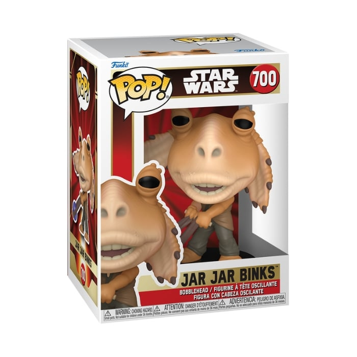 Funko Pop! - Vinyl Stjärnornas krig - Jar Jar Binks (76017) i gruppen LEKSAKER, BARN- & BABYPRODUKTER / Leksaker / Figurer & Miniatyrer hos TP E-commerce Nordic AB (C82753)