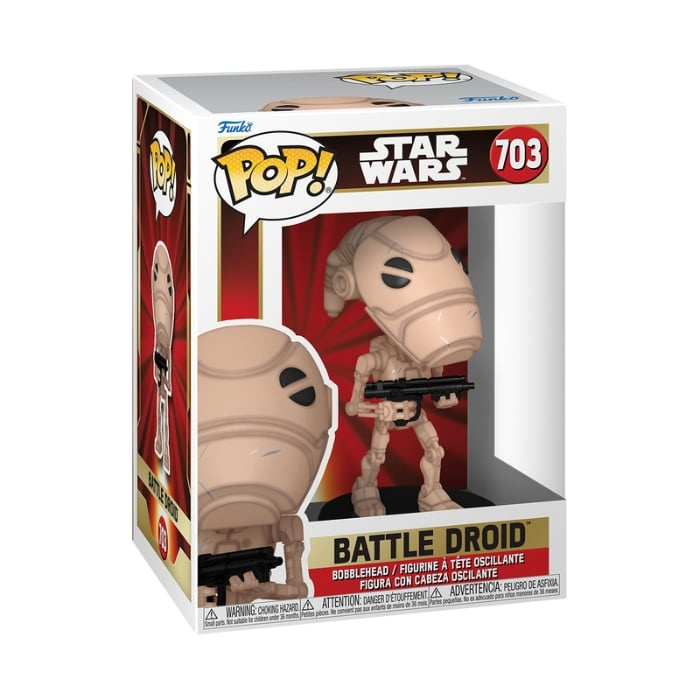 Funko Pop! - Vinyl Stjärnornas krig - Battle Droid (76016) i gruppen LEKSAKER, BARN- & BABYPRODUKTER / Leksaker / Figurer & Miniatyrer hos TP E-commerce Nordic AB (C82755)