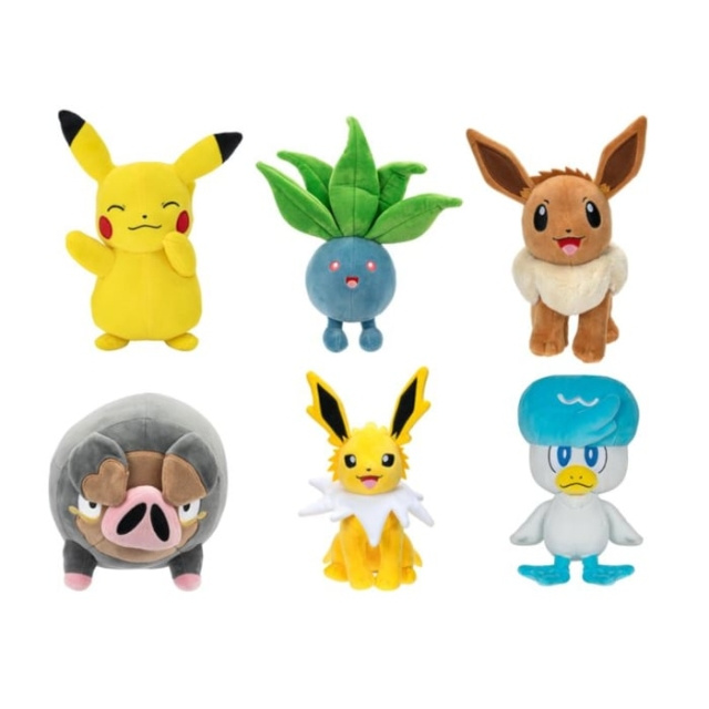 Pokémon POKEMON PLYSCH 20 CM ASS CDU - (95217-18) i gruppen LEKSAKER, BARN- & BABYPRODUKTER / Babyleksaker / Gosedjur hos TP E-commerce Nordic AB (C82757)