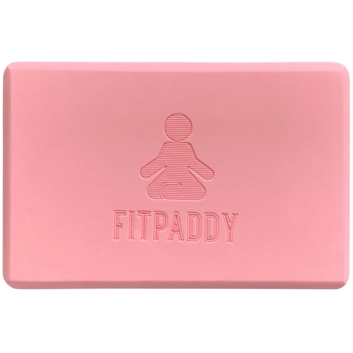 Fitpaddy Yoga Block Rosa 2st i gruppen SPORT, FRITID & HOBBY / Träningsredskap / Träningsredskap & tillbehör hos TP E-commerce Nordic AB (C82823)