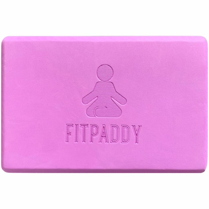 Fitpaddy Yoga Block Lila 2st i gruppen SPORT, FRITID & HOBBY / Träningsredskap / Träningsredskap & tillbehör hos TP E-commerce Nordic AB (C82824)