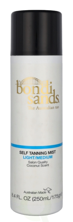 Bondi Sands Self Tanning Mist 250 ml Light/Medium i gruppen SKÖNHET & HÄLSA / Hudvård / Solskydd & Tanning / Brun utan sol hos TP E-commerce Nordic AB (C82862)