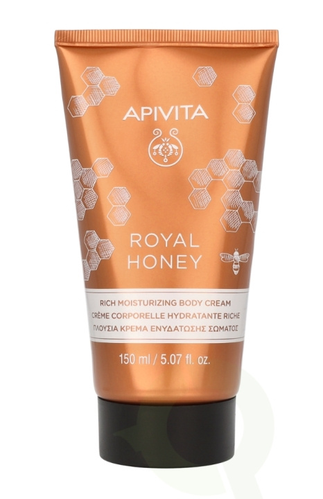 Apivita Royal Honey Rich Moisturizing Body Cream 150 ml i gruppen SKÖNHET & HÄLSA / Hudvård / Kroppsvård / Body lotion hos TP E-commerce Nordic AB (C82869)