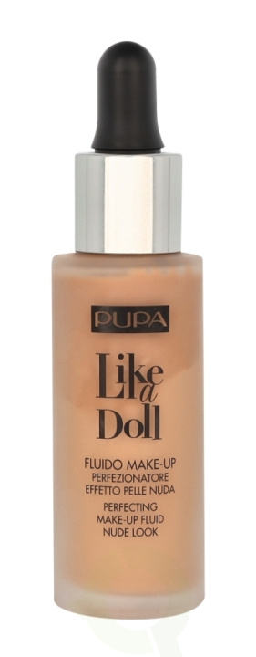 Pupa Milano Pupa Pupa Like A Doll Perfecting Make-Up Fluid SPF15 30 ml #050 Sand i gruppen SKÖNHET & HÄLSA / Makeup / Basmakeup / Foundation hos TP E-commerce Nordic AB (C82877)