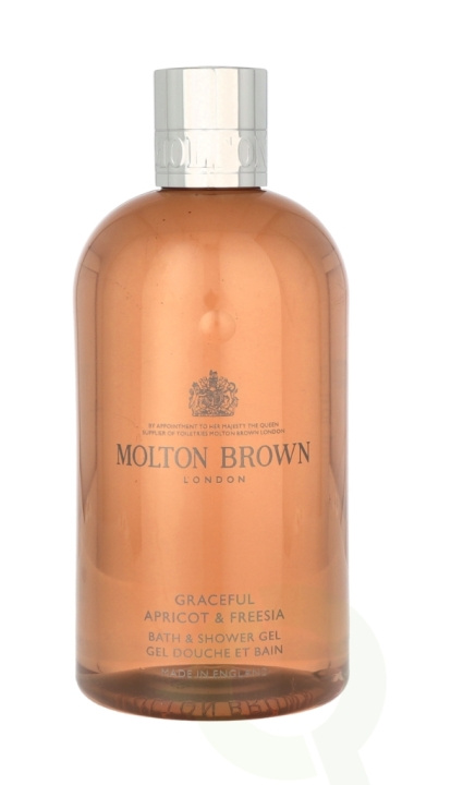 Molton Brown M.Brown Graceful Apricot & Freesia Bath & Shower Gel 300 ml i gruppen SKÖNHET & HÄLSA / Hudvård / Kroppsvård / Bad & Duschcreme hos TP E-commerce Nordic AB (C82894)